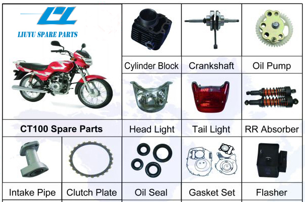 Bajaj Boxer CT100 Motorcycle Parts