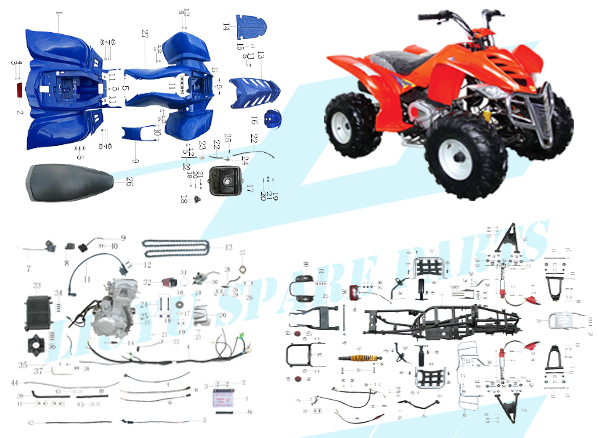 150cc ATV Parts