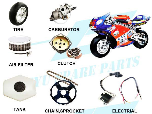 MT-A2 Pocket Bike Parts